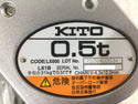 ☆未使用品 3個セット☆KITO キトー レバーブロック LX005 荷重0.5ton/0.5トン 揚程1.2m レバーホイスト 荷揚げ 吊り具 - 9