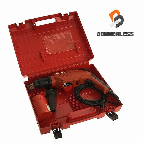 ☆中古品☆HILTI ヒルティ 100V ハンマードリル TE1 本体+ケース SDSプラス コード式 ハンマドリル 穴あけ 穿孔 ハツリ/はつり/斫り - 2