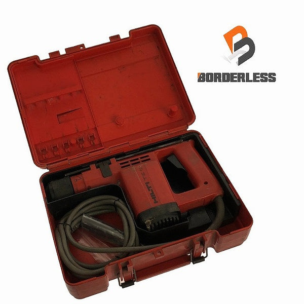 ☆中古品☆HILTI ヒルティ 100V ハンマードリル TE12 本体+パーツ+ケース SDSプラス コード式 ハンマドリル 穿孔 ハツリ/はつり/斫り - 2