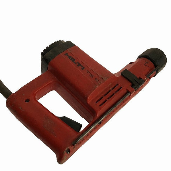 ☆中古品☆HILTI ヒルティ 100V ハンマードリル TE12 本体+パーツ+ケース SDSプラス コード式 ハンマドリル 穿孔 ハツリ/はつり/斫り - 6