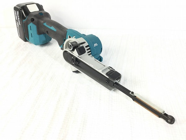 ☆未使用品☆ makita マキタ 18V 9mm 充電式 ベルトサンダ BS180DRG バッテリー1個(18V 6.0Ah) BL1860B 急速充電器付 - 8