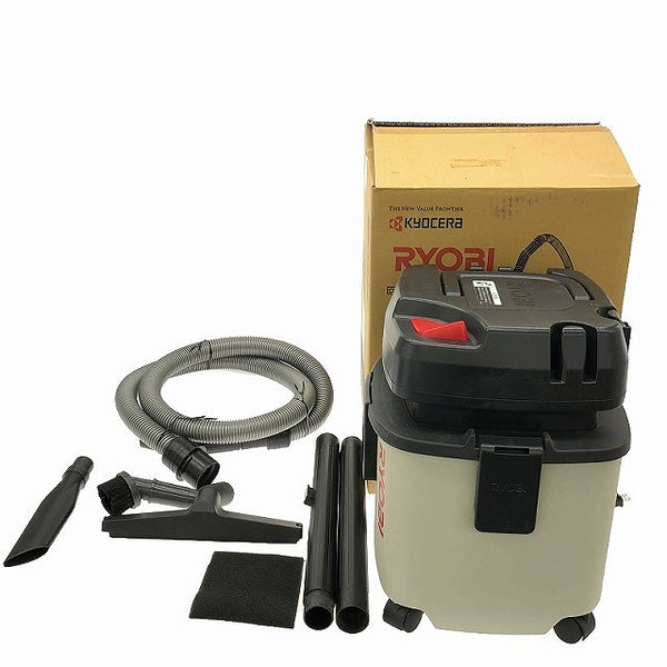 ☆中古品☆RYOBI リョービ 集じん機 VC-1100 ホース付 100V 乾湿両用 乾燥15L 液体12L 集塵機 掃除機 バキュームクリーナー - 2