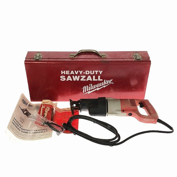 ☆中古品☆Milwaukee ミルウォーキー HEAVY-DUTY SAWZALL 本体とケース レシプロソー セーバーソー 切断 電動工具 - 4