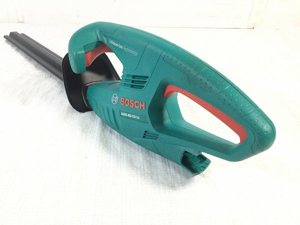 ☆比較的綺麗☆BOSCH ボッシュ 10.8V 450mm バッテリーヘッジトリマー AHS45-15LI バッテリ1個(2.0Ah) 充電器付 コードレス バリカン - 6