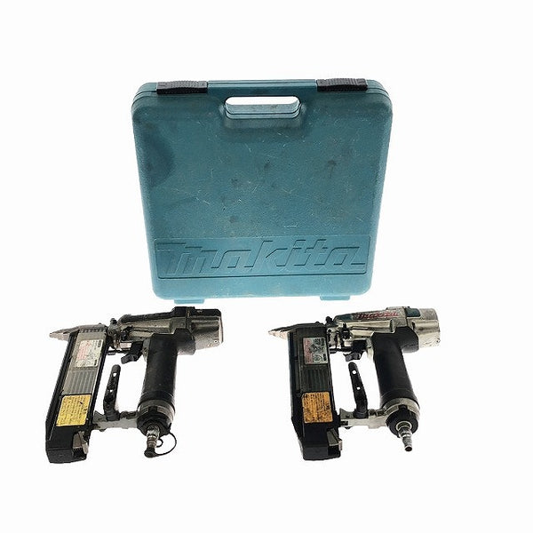 ☆中古 2点セット☆makita マキタ 常圧 仕上釘打機 AF502N AN502 フィニッシュネイラ 大工道具 - 4