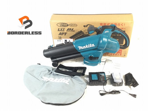 ☆未使用品☆makita マキタ 18V 充電式ブロワ集じん機 MUB187DWF バッテリ1個(3.0Ah) 充電器付 コードレス ブロワバキューム