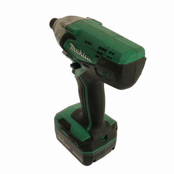 ☆中古品☆ makita マキタ 14.4V 充電式インパクトドライバ M695D バッテリー1個(1.1AH) 充電器 ケース付き - 7