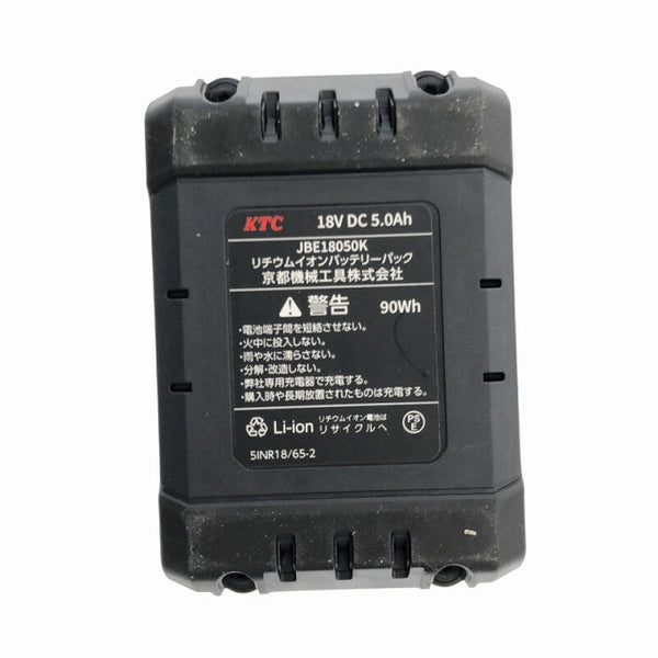 ☆未使用品☆KTC 京都機械工具 コードレストルクリミットインパクトレンチセット JTAE473A バッテリ1個 充電器 ケース付き - 9