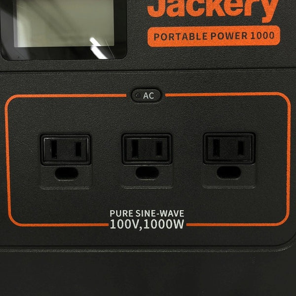 ☆比較的綺麗☆Jackery ジャクリ ポータブル電源 Portable Power 1000 1002Wh/1000W 定格容量46.4Ah/21.6V 防災 キャンプ - 10