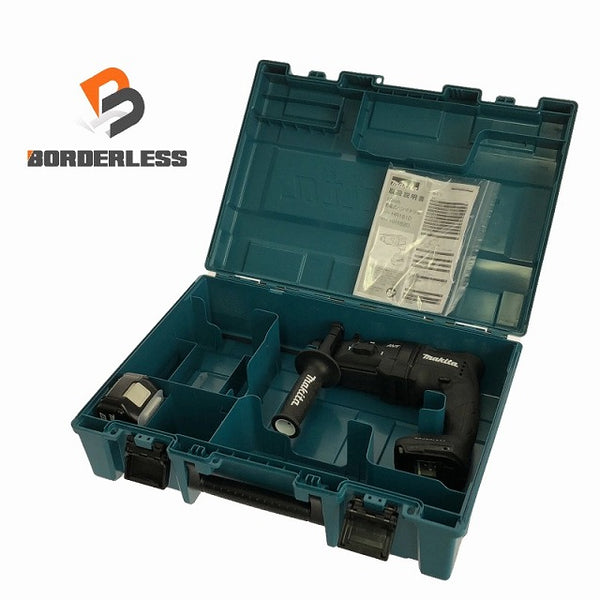 ☆比較的綺麗☆makita マキタ 18V 18mm 充電式ハンマドリル HR182D バッテリ1個(6.0Ah) ケース付 コードレス ハンマードリル 穴あけ - 1