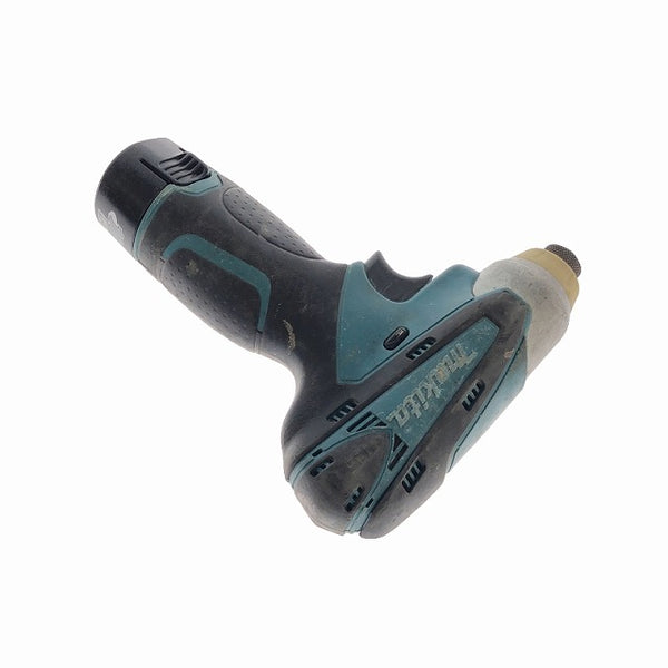 ☆中古品☆ makita マキタ 10.8V 充電式インパクトドライバー TD090D 青/ブルー バッテリー(1.3Ah) 充電器付き 電動工具 - 3