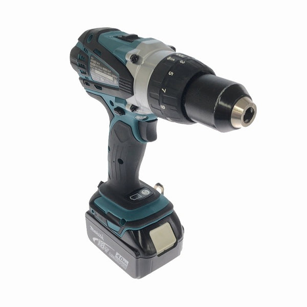 ☆中古品☆makita マキタ 18V 充電式震動ドライバドリル HP458DRMX バッテリー2個(18V4.0Ah) 充電器 ケース 説明書付 - 5