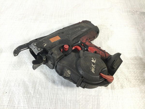 ☆中古品☆ MAX マックス 14.4V 鉄筋結束機 ツインタイア RB-440T バッテリー2個( 14.4V 4.0Ah) 充電器 ケース付 ツインタイヤ - 5