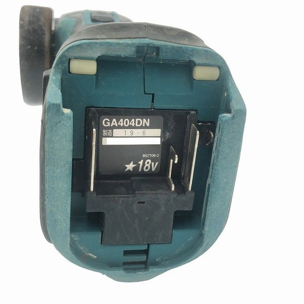 ☆中古品☆makita マキタ 18V 充電式ディスクグラインダー GA404DN 本体のみ コードレス ディスクサンダー 切断機117981 - 8