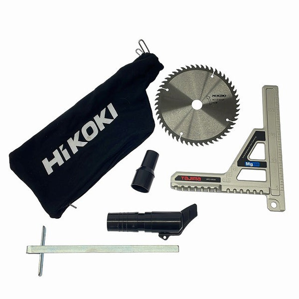 ☆中古美品☆HiKOKI ハイコーキ 165mm 丸のこ FC6MA3 ガイド パーツ ケース付き コード式 マルノコ 丸鋸 DIY 日曜大工131637 - 10