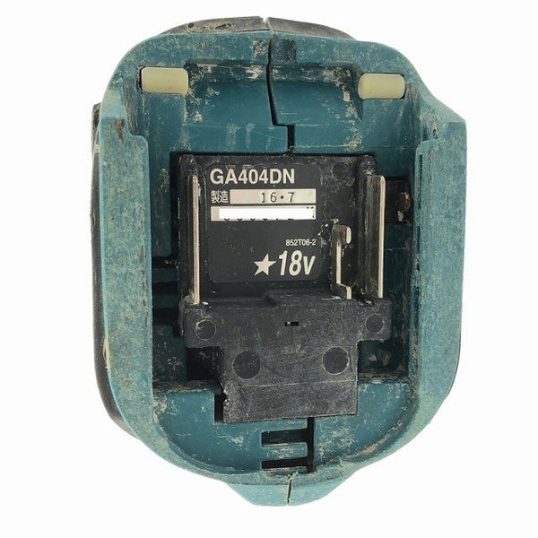 ☆中古品☆makita マキタ 18V 100mm 充電式ディスクグラインダー GA404DN 本体のみ コードレス ディスクサンダー 研磨機138239 - 8