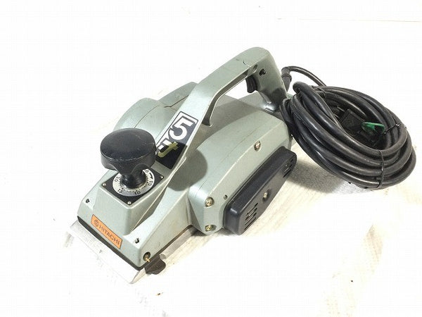 ☆中古品☆HITACHI 日立工機 100V 156mm 電気かんな P50SA パーツ 木箱付き 電動カンナ 面取り 木工130309 - 3