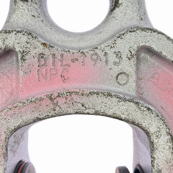 ☆中古品2個セット☆EAGLE CLAMP イーグルクランプ ねじ式全方向クランプ SBB-1t 荷重1ton 鉄鋼用 スクリュークランプ 吊りクランプ130949 - 6