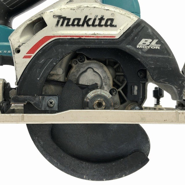 ☆中古品☆makita マキタ 18V 125mm 充電式マルノコ HS474D 本体のみ コードレス 丸ノコ/丸鋸/丸のこ 切断機 木工 電動工具114302 - 7