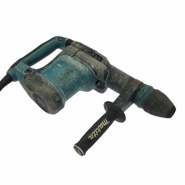 ☆中古品☆makita マキタ 100V 電動ハンマー HM0871C ケース付 SDSマックス コンクリートブレーカー ハツリ機 はつり機 斫り機115463 - 5