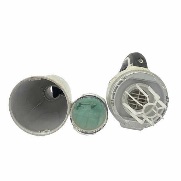 ☆中古品☆makita マキタ 18V 充電式クリーナー CL181FD 白 本体＋パイプ＋ノズル付 コードレス バッテリー式 ハンディ 掃除機 - 8