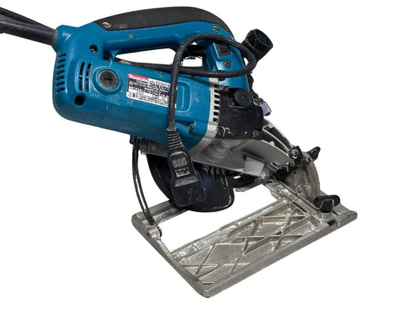 ☆中古品☆ makita マキタ 125mm ボード用防じんマルノコ 5205FX 切断 木くず 粉じん カバー ダストボックス137258 - 7