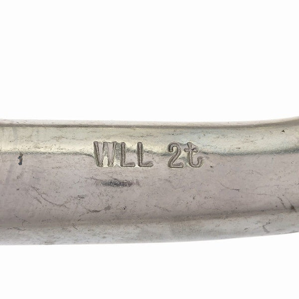 ☆中古美品2個セット☆TAIYO タイヨー 大洋製器 シャックル WLL2t ピン付 ストレートタイプ シャコ 吊り具 玉掛け134847 - 10