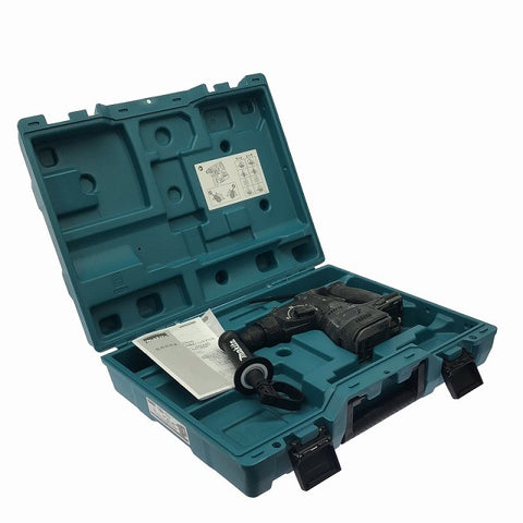 ☆中古品☆makita マキタ 18V 24mm 充電式ハンマドリル HR244D 本体+ケース ハンマードリル 穴あけ 下穴 穿孔 コードレス124458 - 0