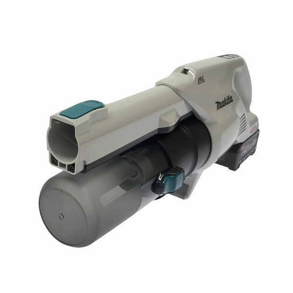 ☆未使用品☆makita マキタ 40Vmax 充電式クリーナー CL004GRDG グレー バッテリ1個(2.5Ah) 充電器付 サイクロン一体式 コードレス130343 - 2