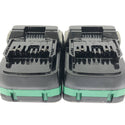 ☆美品2個セット☆HiKOKI ハイコーキ 36V 4.0Ah 純正 マルチボルトバッテリー BSL36B18X リチウムイオンバッテリー 蓄電池118594 - 6