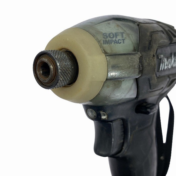 ☆中古品☆makita マキタ 18V 充電式ソフトインパクトドライバー TS141D 黒 充電器付 コードレス バッテリー式120363 - 7