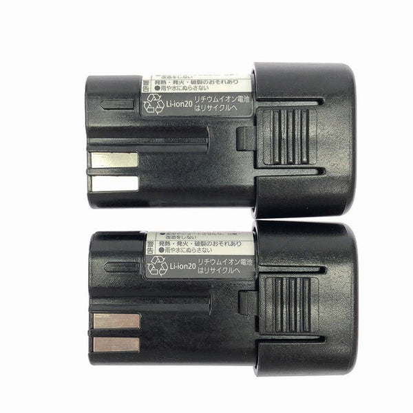 ☆中古品☆Panasonic パナソニック 7.2V 充電スティックドリルドライバー EZ7421LA2S-R バッテリ2個(7.2V1.5Ah) 充電器 ケース付134981 - 9