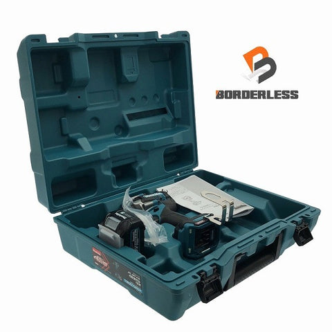 ☆美品☆makita マキタ 40Vmax 充電式インパクトレンチ TW007G バッテリ1個(2.5Ah) ケース付 コードレス バッテリー式 - 0