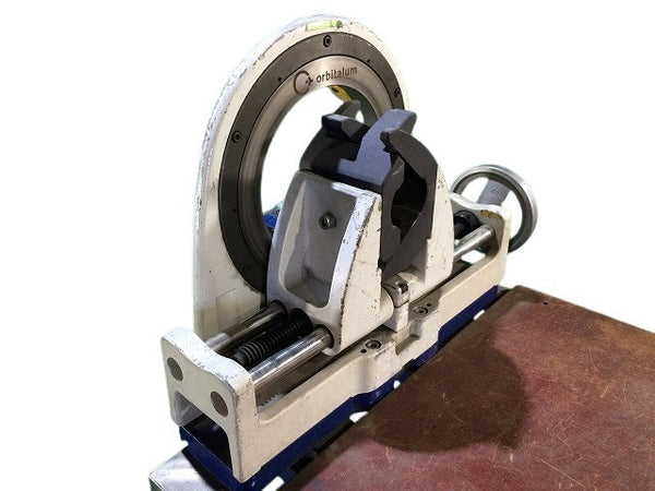 ☆中古品☆Orbitalum オービタルム 高速パイプ切断機 PS6.6 台付き 面取り機 - 3