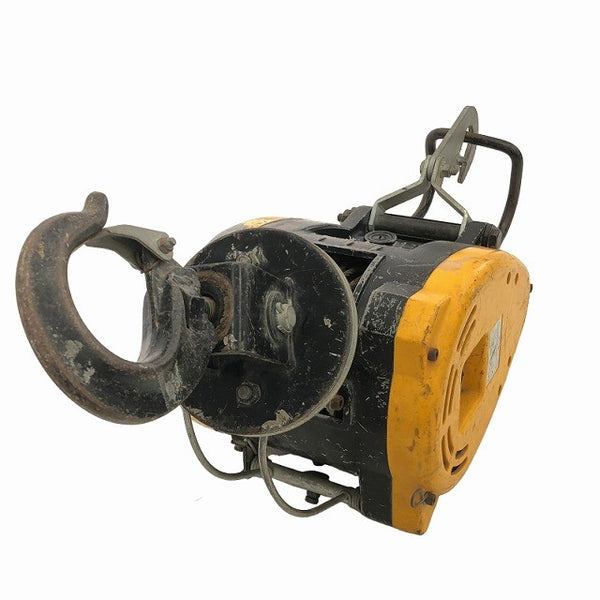 ☆中古品☆RYOBI リョービ 100V 小型ウインチ WI-125 リモコン付 荷重130kg 揚程20m 電動ホイスト 電動ウインチ137910 - 4
