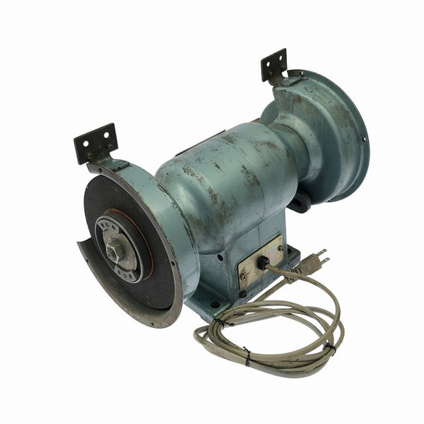☆中古品☆HITACHI 日立工機 100V 150mm 卓上電気グラインダー GT15/GT-15 金属加工 研磨 研削 両頭グラインダー114296 - 4