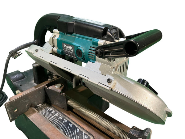 ☆比較的綺麗☆makita マキタ 100V ポータブルバンドソー 2107FW スタンド付 コード式 帯鋸切断機 鉄工用 パイプ切断機133834 - 4