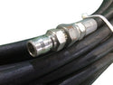☆中古品2点セット☆SEIWA セイワ 20ｍ ゴムホース×2 外径約17mm カプラ付き 高圧洗浄機 - 6