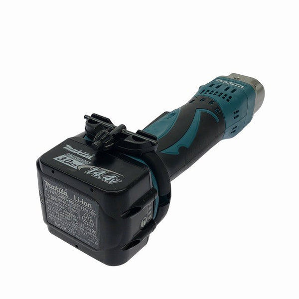 ☆中古美品☆makita マキタ 14.4V 充電式アングルドリル DA340D バッテリ2個(3.0Ah) 充電器 ケース付 コードレス コーナードリル130992 - 4