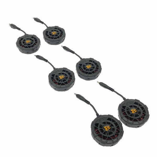 ☆未使用品2個セット☆ BURTLE バートル 氷冷ペルチェベスト IC101S 黒/ブラック Fサイズ/フリー アイスクラフト117687 - 5