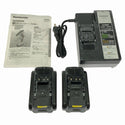 ☆中古品☆ Panasonic パナソニック 14.4V 充電角穴カッター EZ4543 本体+バッテリー2個(4.2Ah)充電器+ケース133481 - 10