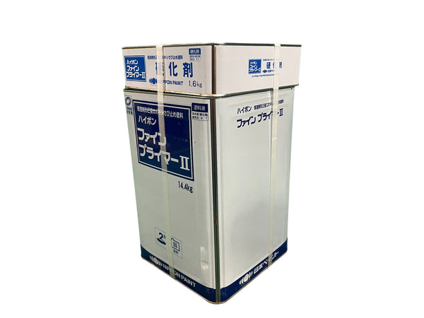 ☆未使用品☆日本ペイント ニッペ ハイポンファインプライマー2 16Kgセット ホワイト 弱溶剤2液エポキシ錆止め塗料 下塗り材 塗装用135063 - 4