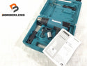 ☆未使用品☆makita マキタ 100V ヒートガン HG6031VK 青/ブルー 本体+パーツ+ケース 風量2段階切替 9段階温度調節ダイヤル133967 - 1