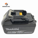 ☆極美品充電1回☆makita マキタ 18V 6.0Ah 純正 リチウムイオンバッテリー BL1860B 残量表示付 急速充電対応 蓄電池 充電池 雪マーク136736 - 1