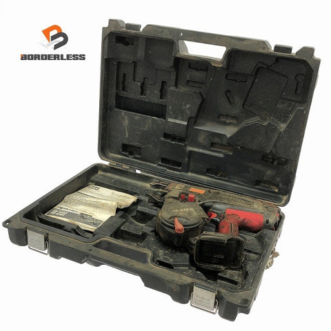 ☆中古品☆MAX マックス 14.4V 充電式鉄筋結束機 ツインタイア RB-440T 本体＋ケース付 ツインタイヤ コードレス 鉄筋工事137863