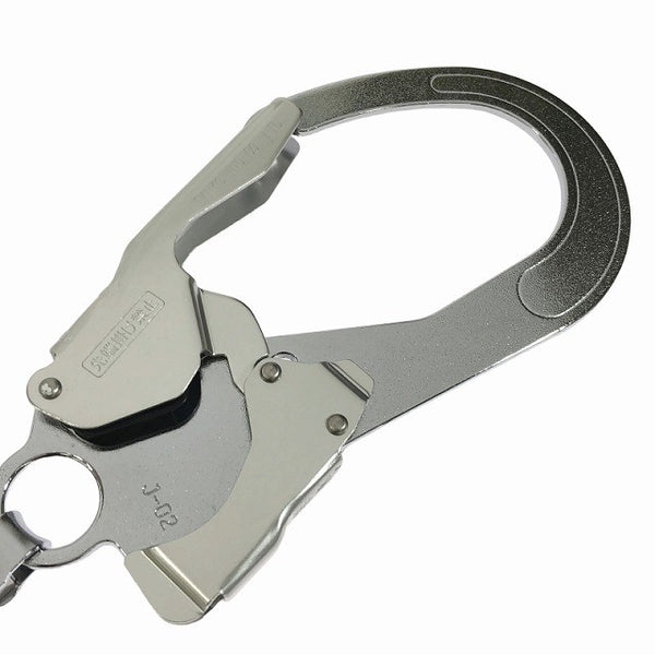 ☆未使用品☆TITAN タイタン REELOCK mini タイプ1 ランヤード ダブル HL-HW-130-CC 巻取式 ハーネス 安全帯 胴ベルト兼用135651 - 8