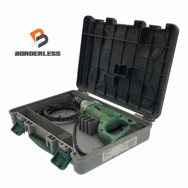 ☆中古品☆HITACHI 日立工機 100V 18mm 振動ドリル DV18VA ケース付 コード式 震動ドリル 電気ドリル 電動ドリル 穴あけ 穿孔114545 - 1