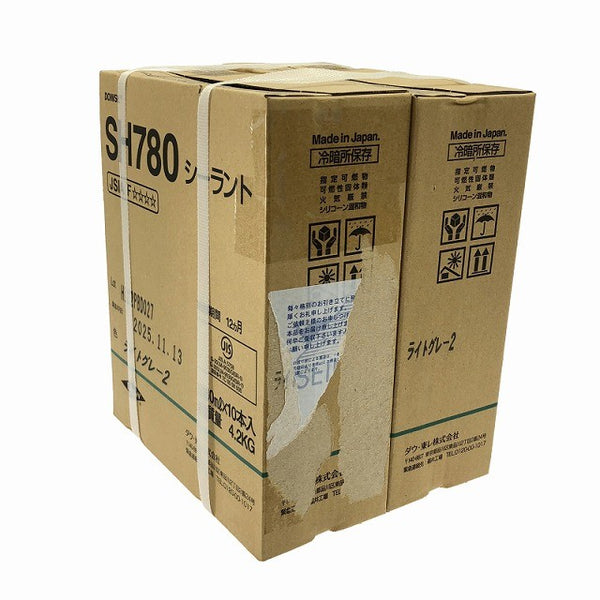 ☆未使用品2ケースセット☆ダウ・東レ株式会社 シーラント ライトグレー2 SH780  330ml×10本入×2ケースセット コーキング材 内装132923 - 3