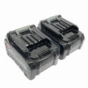 ☆中古品3点セット☆makita マキタ 40Vmax 2.5Ah 純正 リチウムイオンバッテリー2個 BL4025 急速充電器 DC40RA リチウムイオン電池134006 - 5