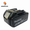 ☆比較的綺麗☆makita マキタ 18V 6.0Ah 純正リチウムイオンバッテリー BL1860B 残量表示付 急速充電対応 蓄電池 充電池 雪マーク 116490 - 1